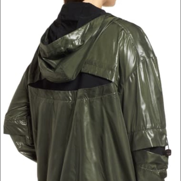 💝SOLD💝IVY PARK Hi Shine Lace-Up Jacket - Picture 2 of 7